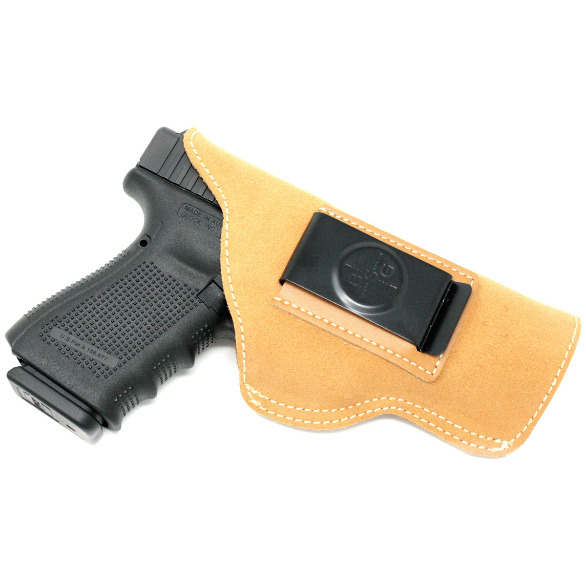 Suede Leather IWB Holster 6 3/8'' x 4'' by Black Scorpion Outdoor Gear