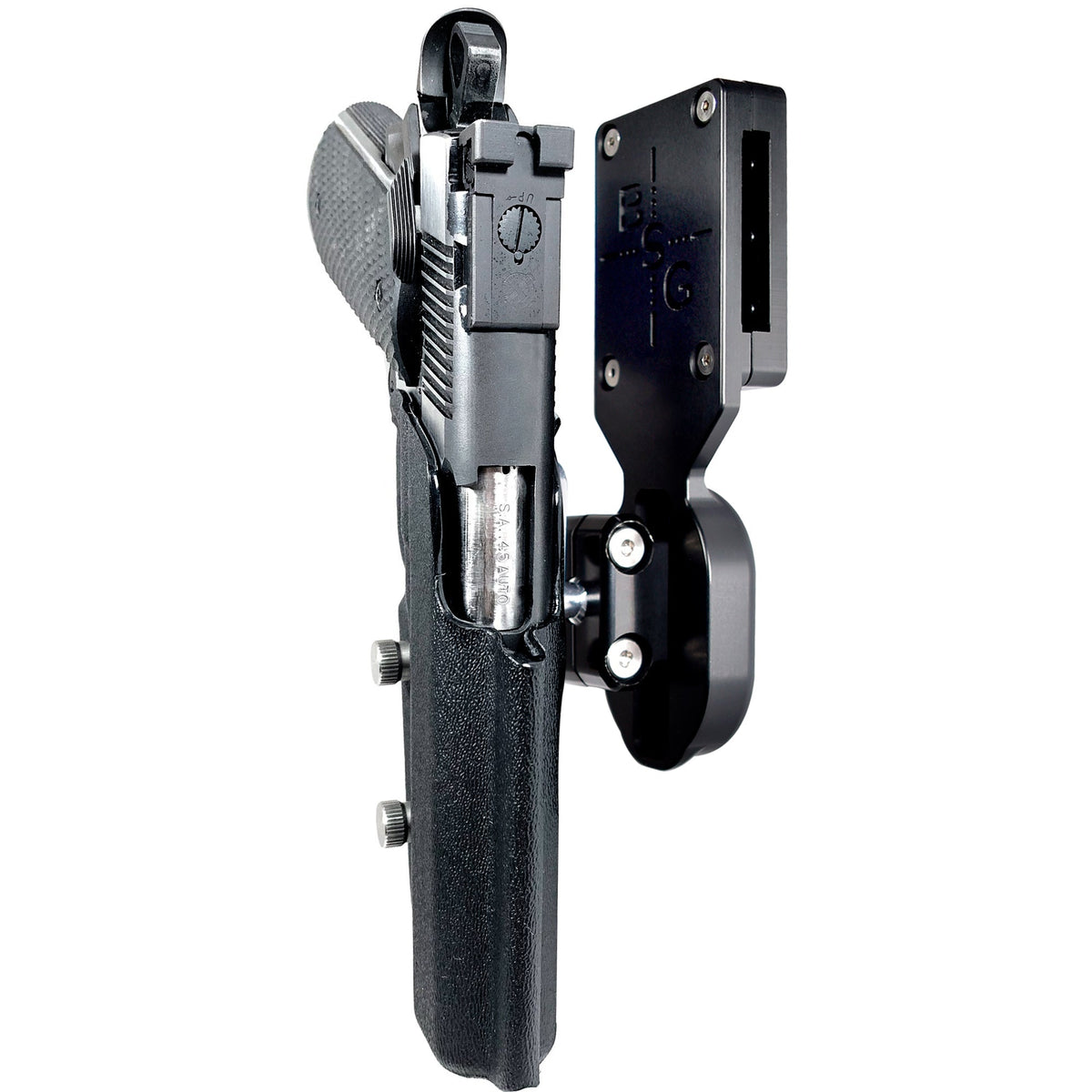 2011 5'' w/ Rail Pro Ball Joint Competition Holster by Black Scorpion Outdoor Gear