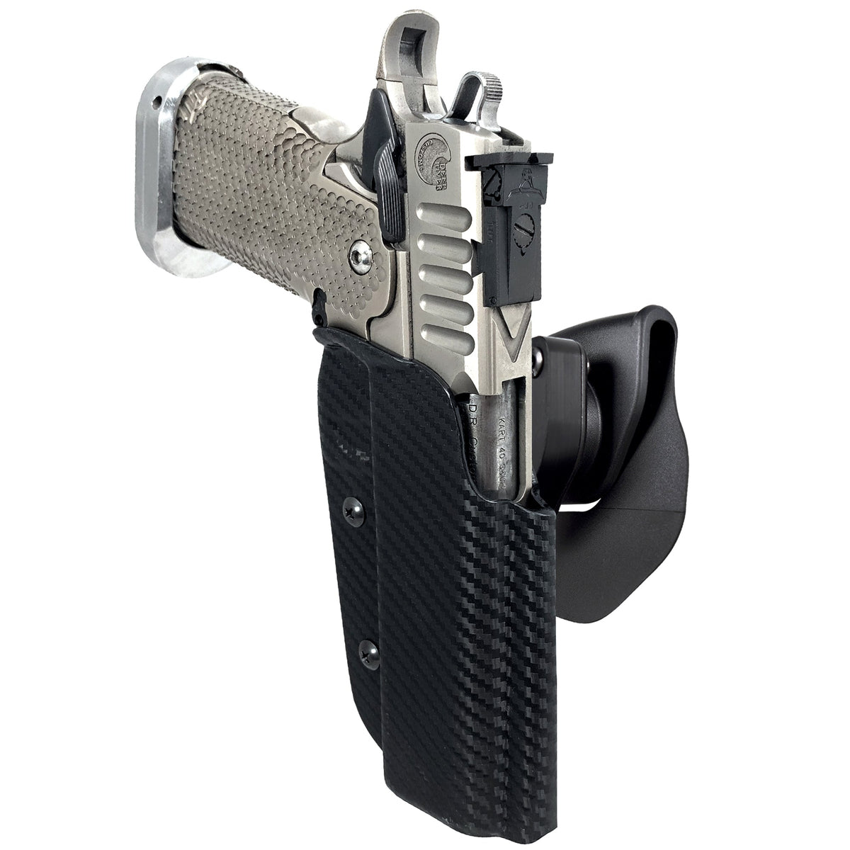 2011 5'' w/ Full Dust Cover OWB Quick Release Paddle Holster by Black Scorpion Outdoor Gear – view 2
