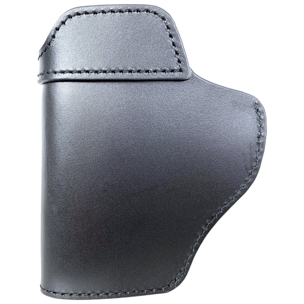 Black Leather IWB Holster 5'' x 3 7/8'' by Black Scorpion Outdoor Gear – view 4