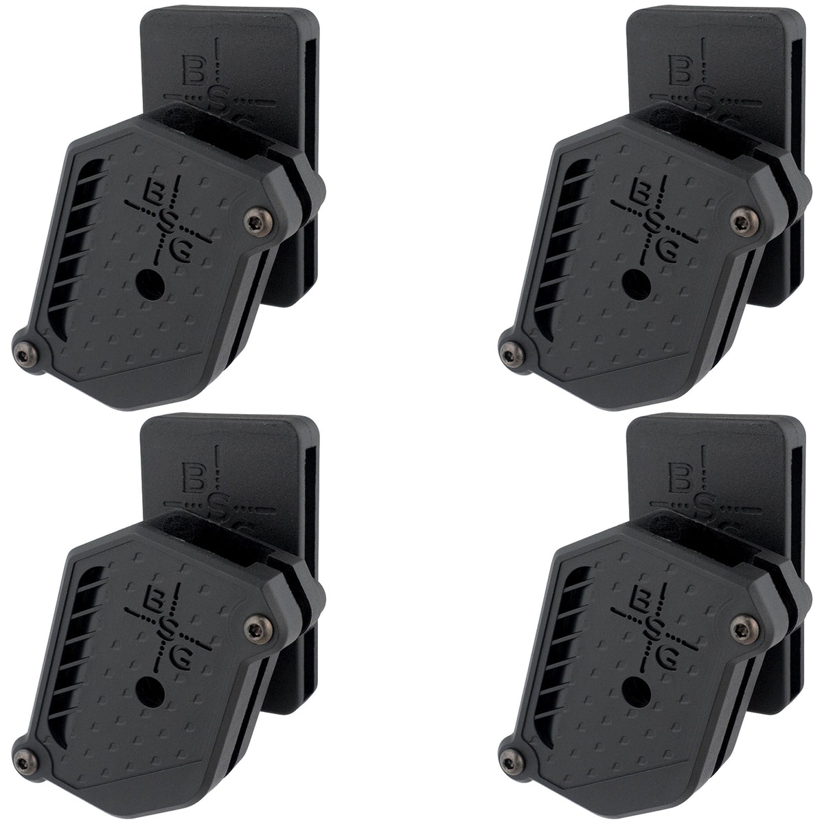 Single Stack Magazine Pouch 9 mm, .40 (4 Pcs) by Black Scorpion Outdoor Gear