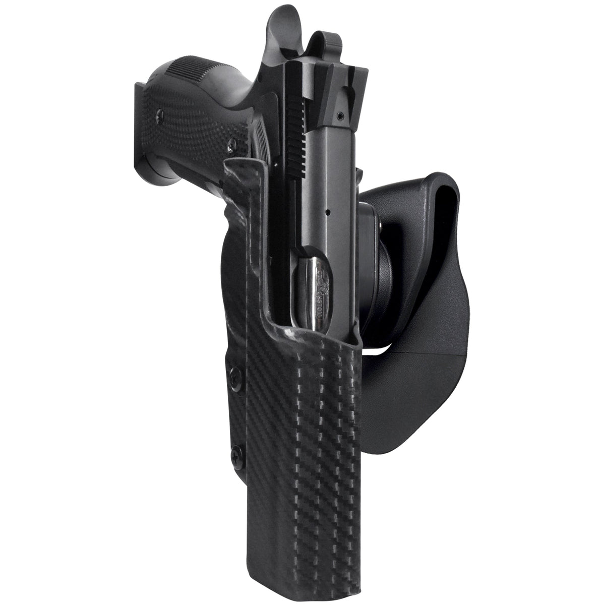 CZ A01-LD OWB Quick Release Paddle Holster by Black Scorpion Outdoor Gear – view 2