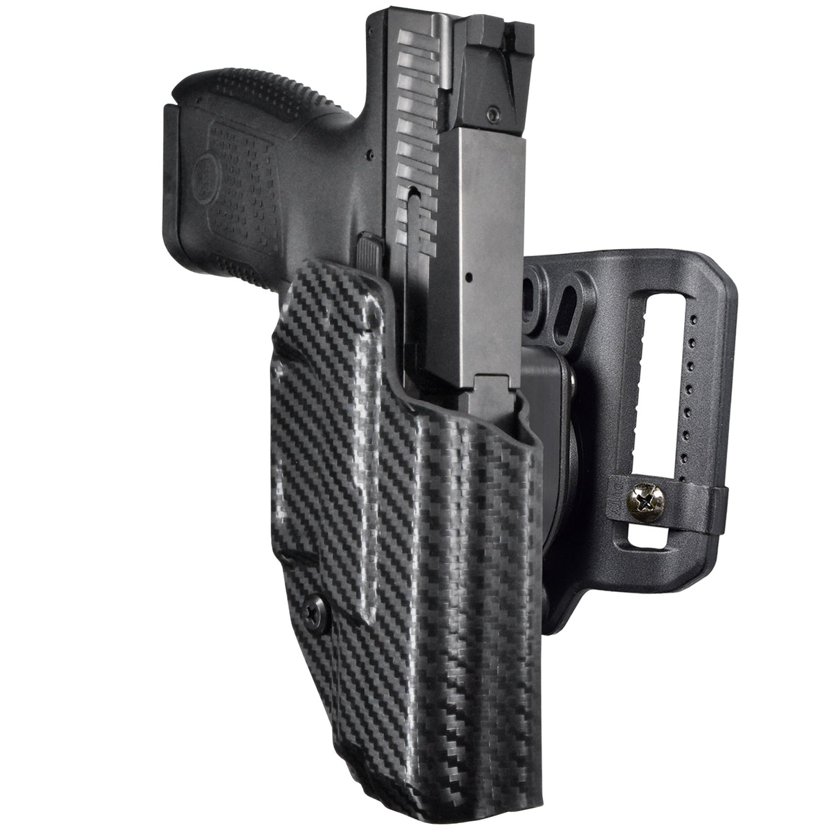 CZ P-10 S Quick Release Belt Loop Holster by Black Scorpion Outdoor Gear – view 2