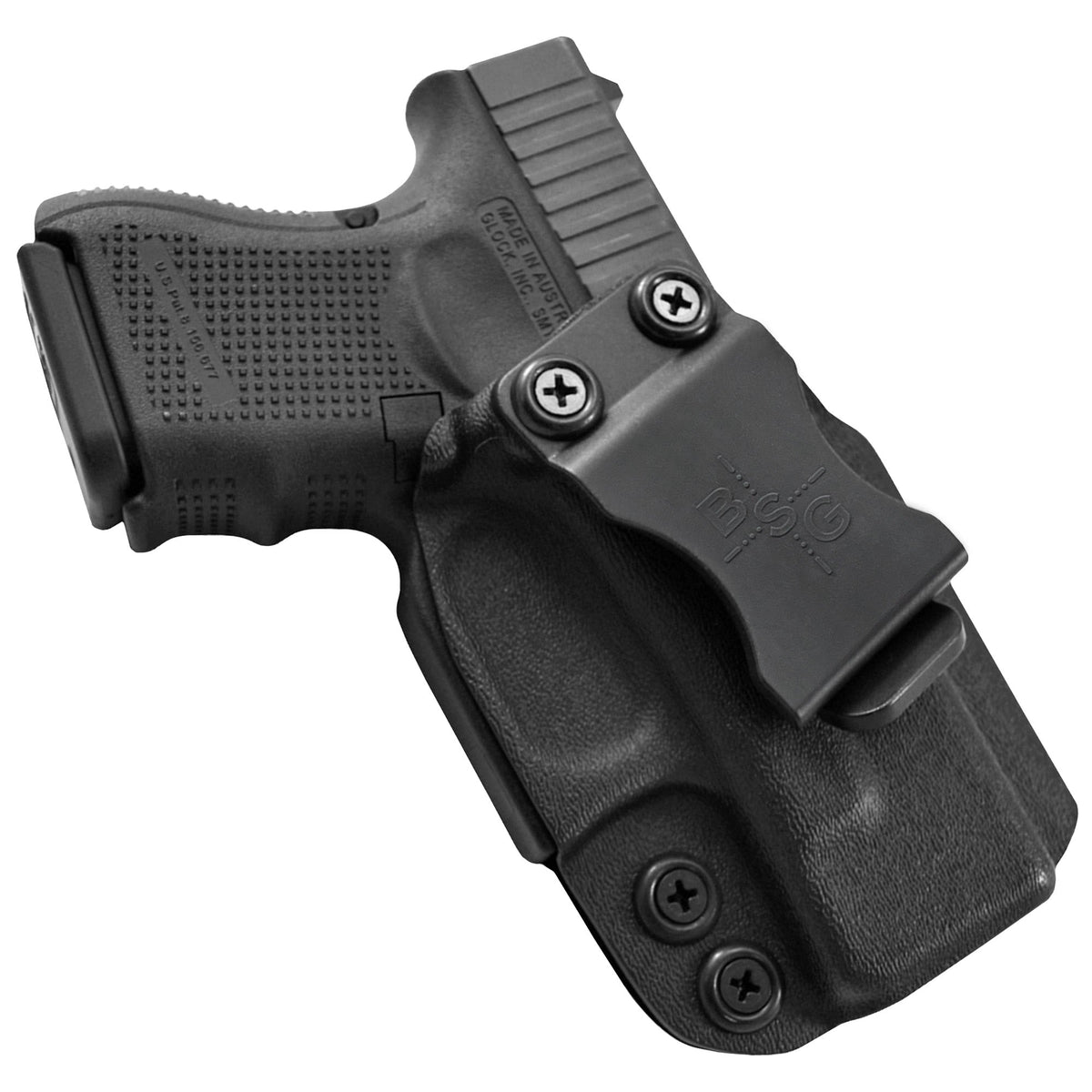 Glock 26, 27, 33 (Gen 5) IWB Sweat Guard Holster by Black Scorpion Outdoor Gear