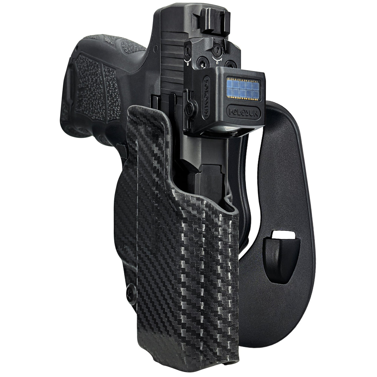 Heckler & Koch CC9 OWB Paddle Holster by Black Scorpion Outdoor Gear – view 2