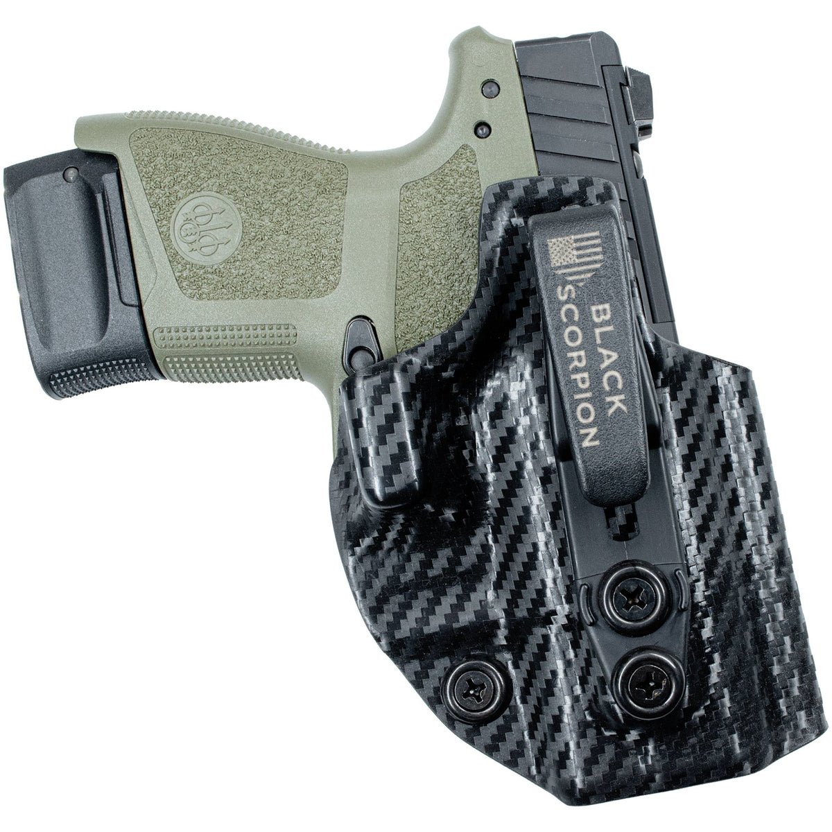 Beretta APX A1 Carry IWB Belt Wing Tuckable Holster by Black Scorpion Outdoor Gear