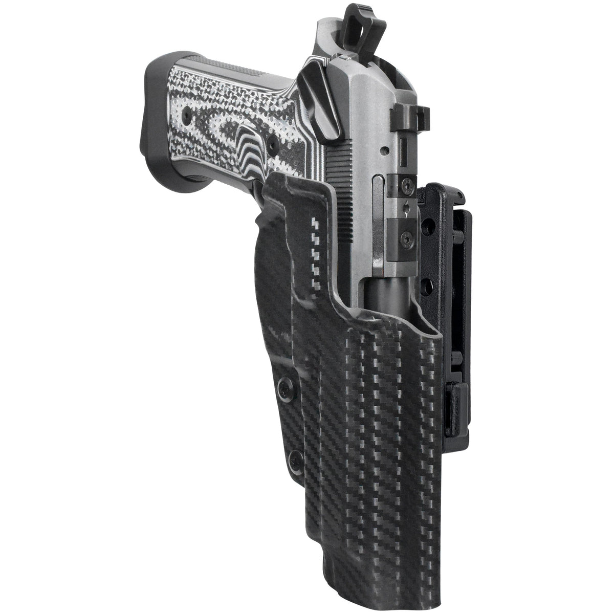 Beretta 92XI SAO, SAO Tactical, Squalo Pro IDPA Competition Holster by Black Scorpion Outdoor Gear – view 2
