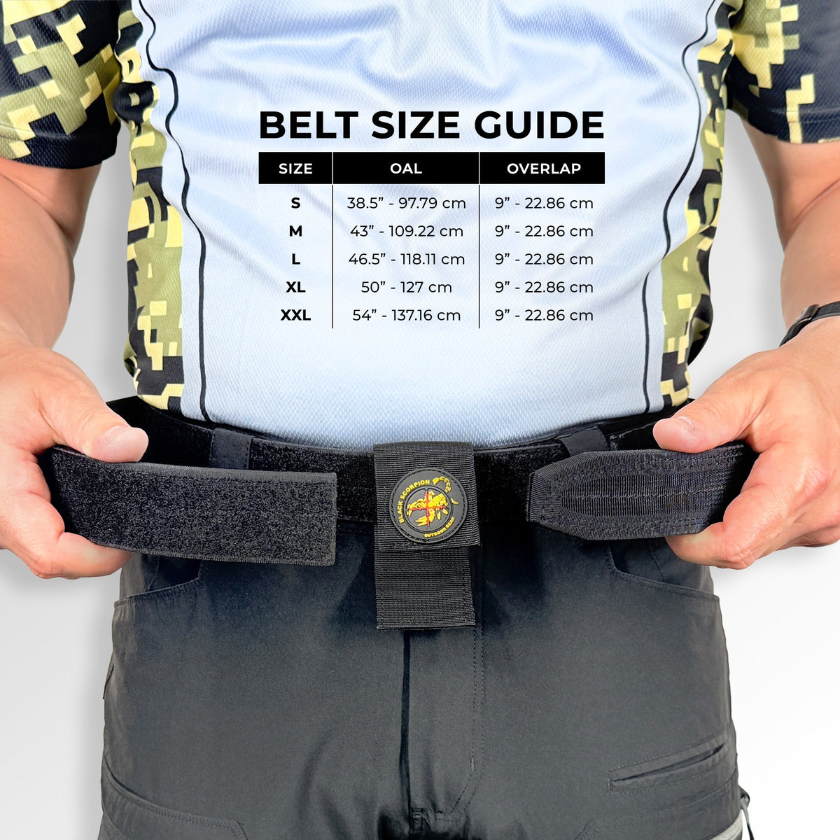 Pro Heavy Duty Competition Belt by Black Scorpion Outdoor Gear – view 3
