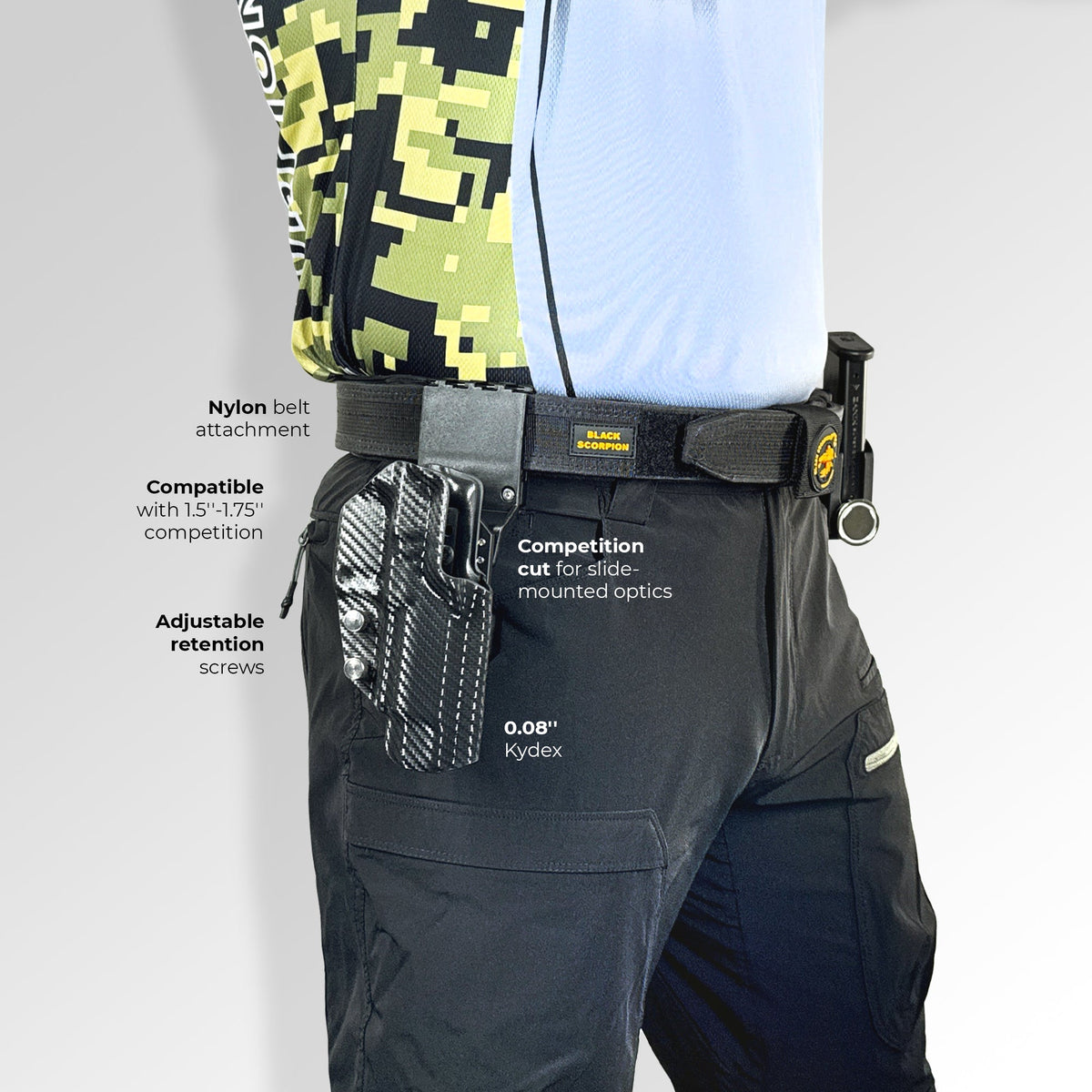 Smith & Wesson M&P9 Competitor Pro Competition Holster by Black Scorpion Outdoor Gear – view 4