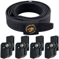 Competition Rig - 1 Pro HD Belt, 4 Ambidextrous Double Stack Mag Pouches by Black Scorpion Outdoor Gear