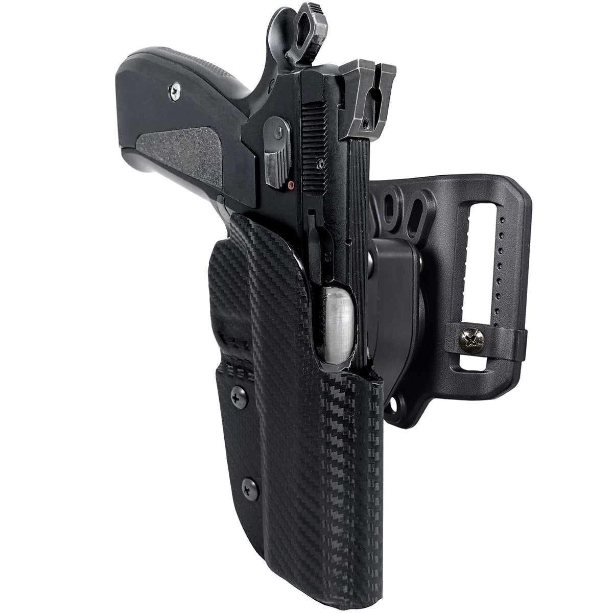 CZ 75 SP-01 Quick Release Belt Loop Holster by Black Scorpion Outdoor Gear – view 2