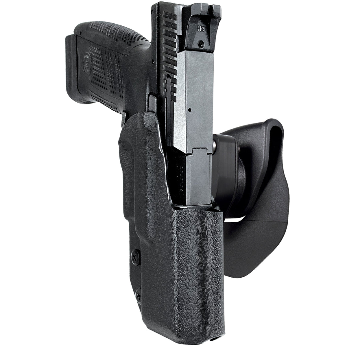 CZ P-10 C OWB Quick Release Paddle Holster by Black Scorpion Outdoor Gear