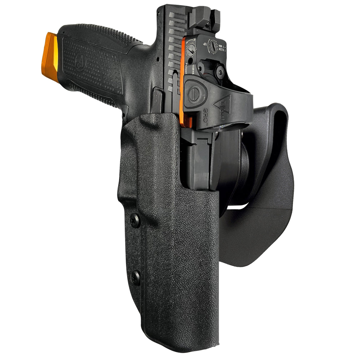 CZ P-10 F OWB Quick Release Paddle Holster by Black Scorpion Outdoor Gear