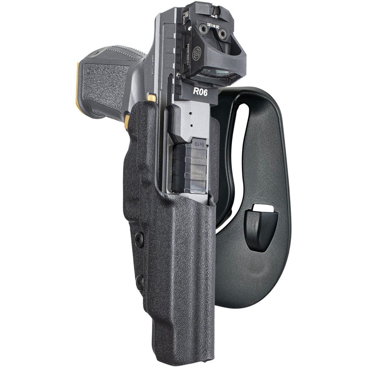Canik SFx Rival w/ Align Tactical Thumb Rest OWB Paddle Holster by Black Scorpion Outdoor Gear