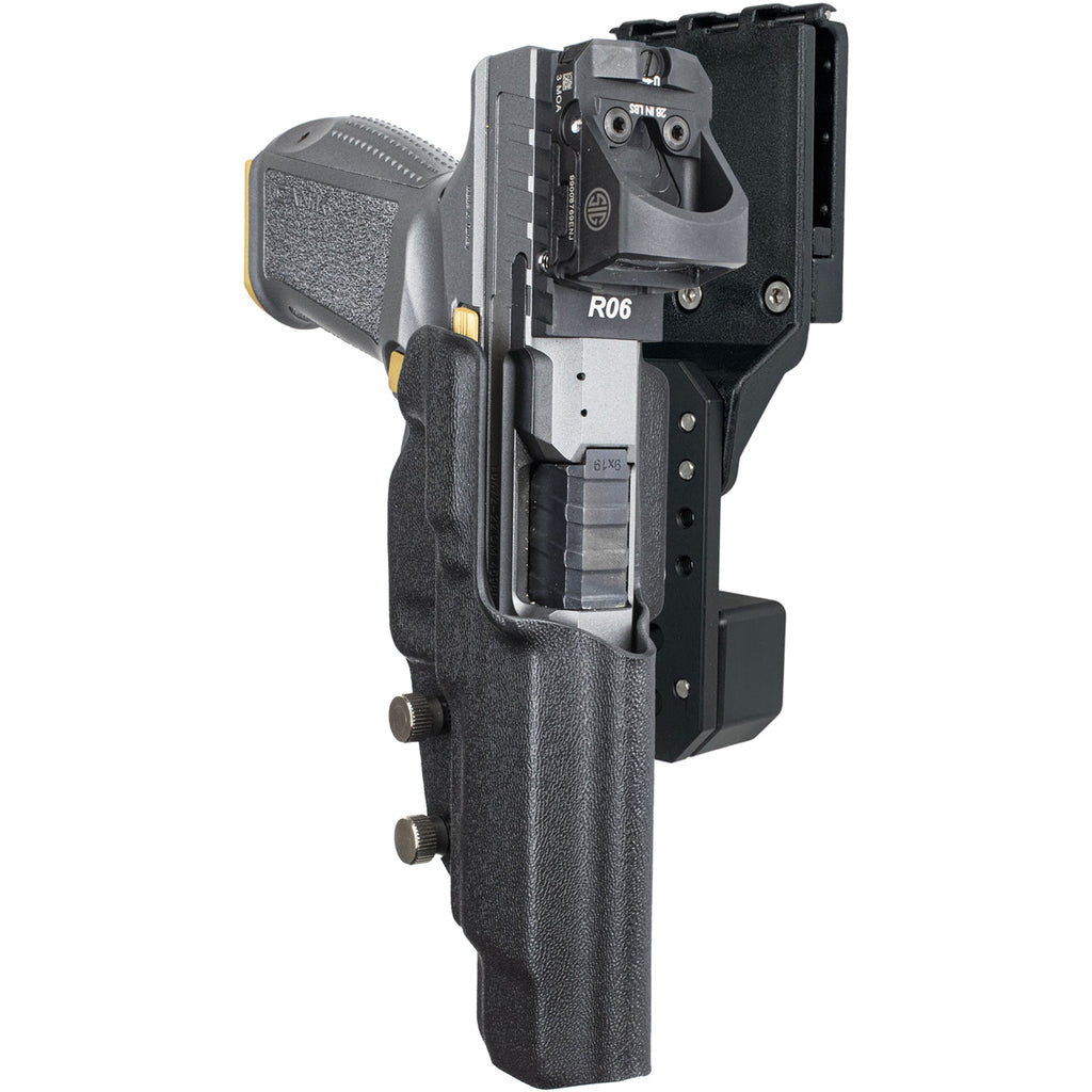 Canik SFx Rival w/ Align Tactical Thumb Rest Pro Competition Holster by Black Scorpion Outdoor Gear