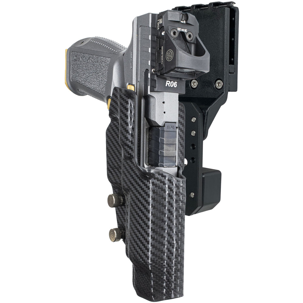 Canik SFx Rival w/ Align Tactical Thumb Rest Pro Competition Holster by Black Scorpion Outdoor Gear – view 2