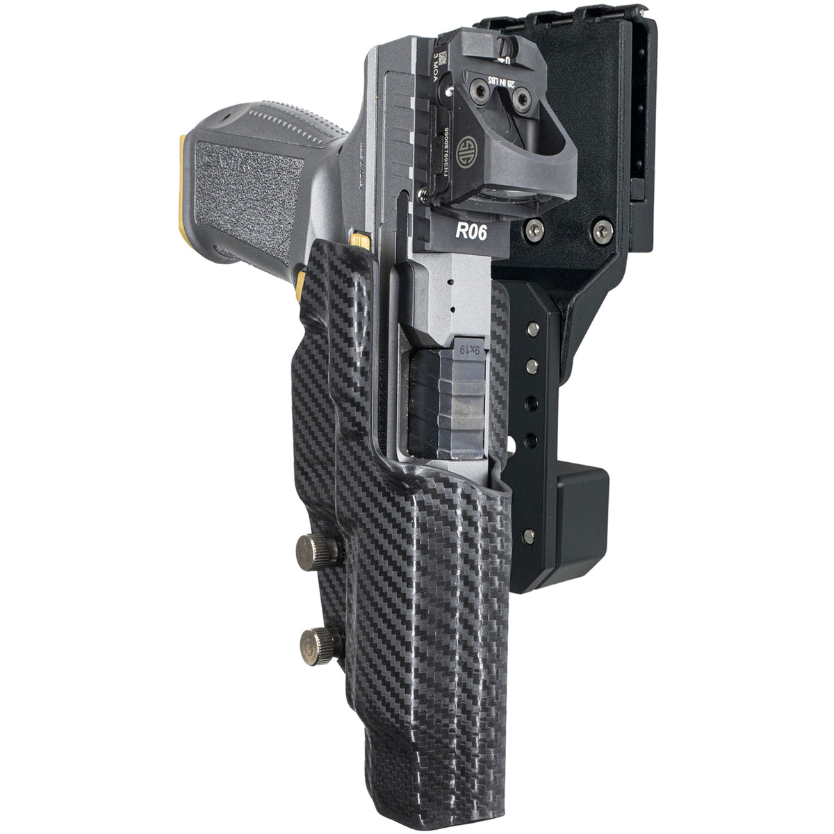 Canik SFx Rival w/ Align Tactical Thumb Rest Pro Competition Holster by Black Scorpion Outdoor Gear – view 2