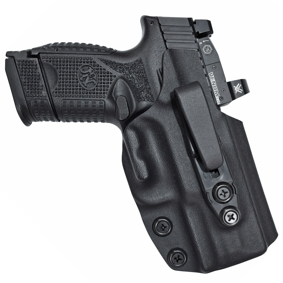 FN 509 Compact/Midsize IWB Belt Wing Tuckable Holster by Black Scorpion Outdoor Gear