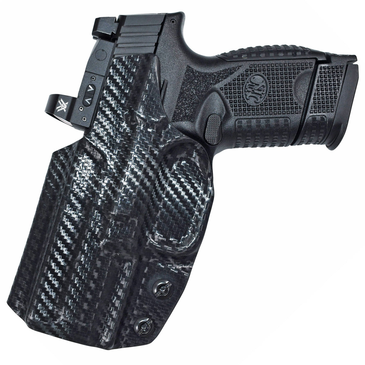 FN 509 Compact/Midsize IWB Belt Wing Tuckable Holster by Black Scorpion Outdoor Gear – view 4