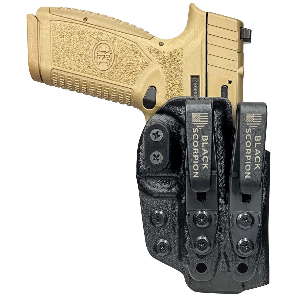 FN Reflex XL AIWB Dual Clip X Holster by Black Scorpion Outdoor Gear