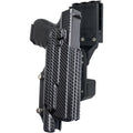Glock 17, 19, 19X, 22, 31, 44, 45 w/ X300 Pro Competition Holster by Black Scorpion Outdoor Gear
