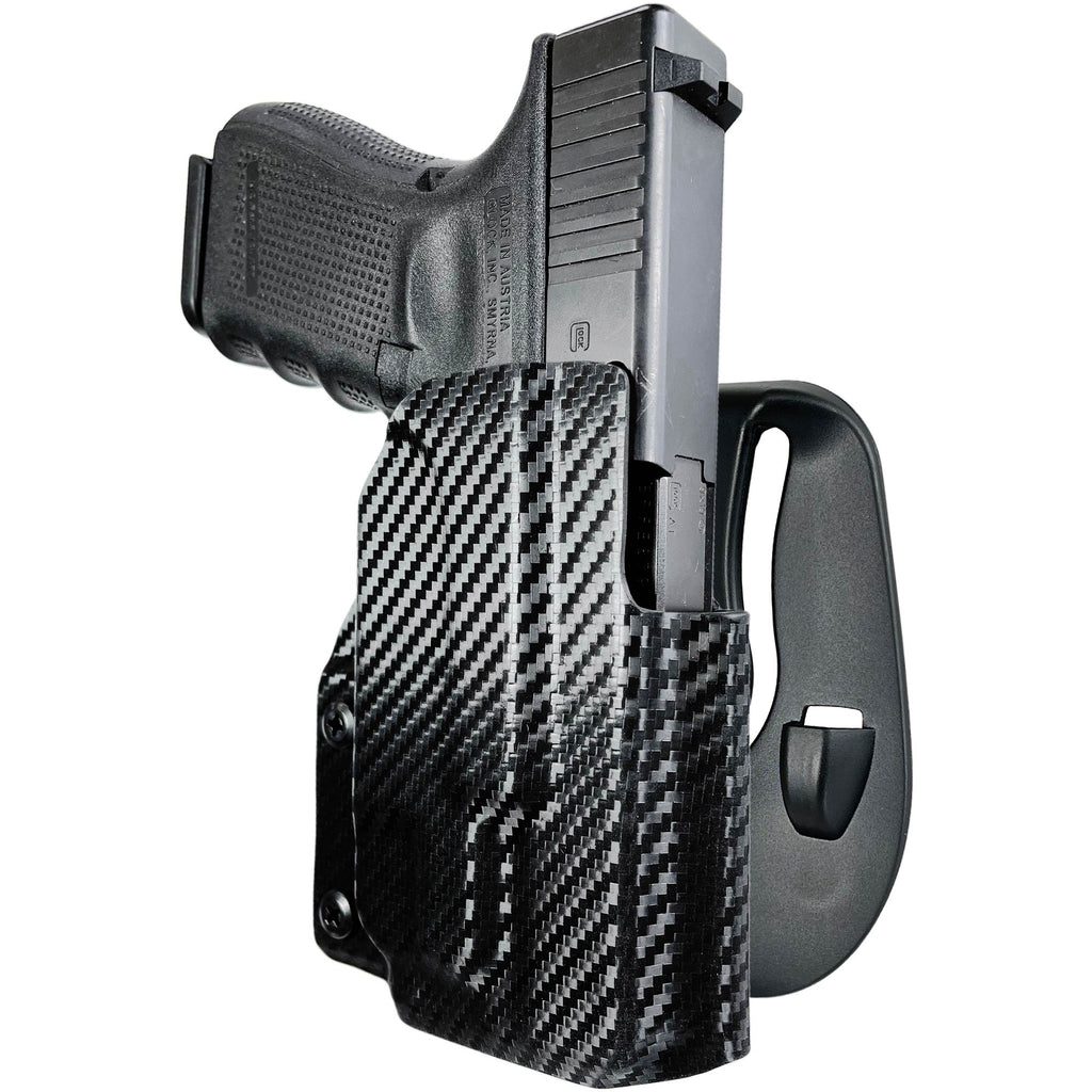 Glock 19, 23 w/ Streamlight TLR-7A OWB Paddle Holster by Black Scorpion Outdoor Gear – view 2