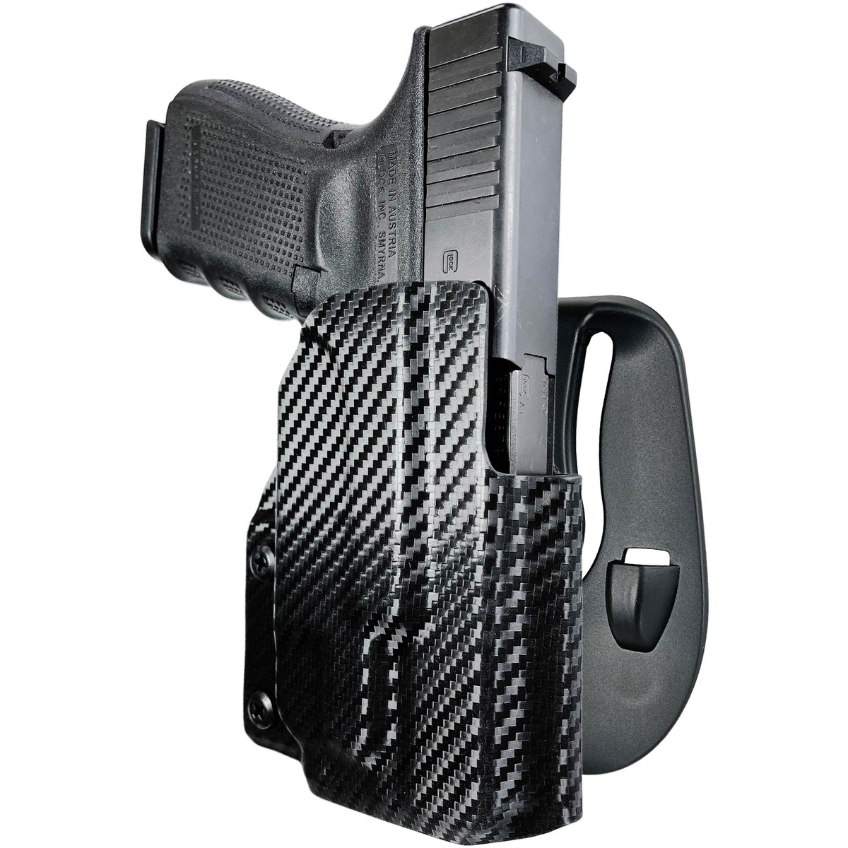 Glock 19, 23 w/ Streamlight TLR-7A OWB Paddle Holster by Black Scorpion Outdoor Gear – view 2