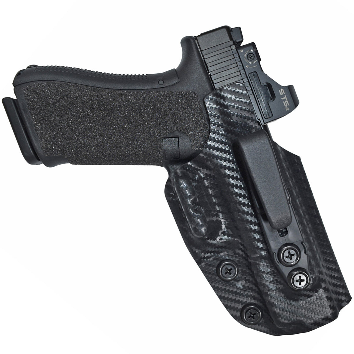 Glock 19, 19X, 23, 32 IWB Belt Wing Tuckable Holster by Black Scorpion Outdoor Gear – view 3