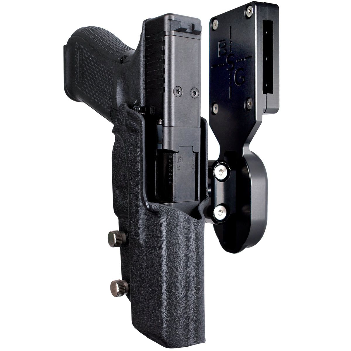 Glock 17, 22, 31, 44, 45 Pro Ball Joint Competition Holster by Black Scorpion Outdoor Gear