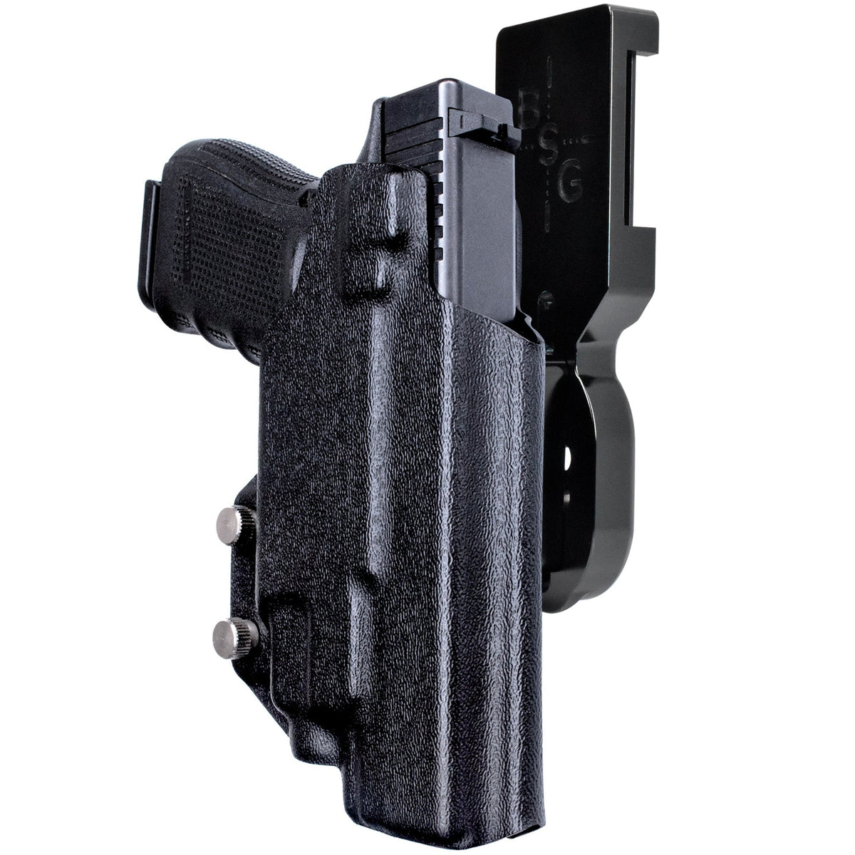 Glock 17, 22, 31, 44, 45 w/ Streamlight TLR-7A, TLR8-AG Pro Heavy Duty Competition Holster by Black Scorpion Outdoor Gear