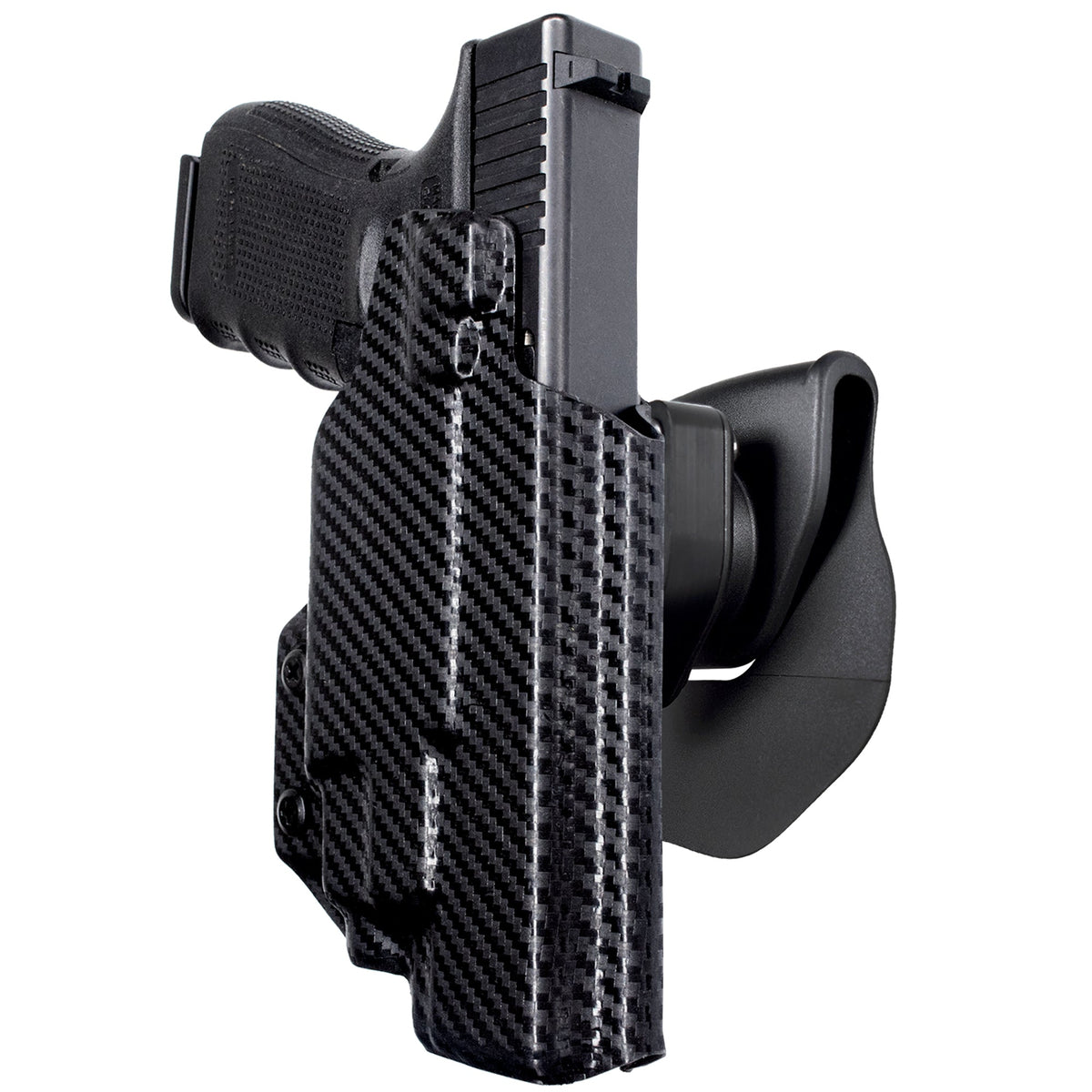Glock 17, 22, 44, 45 w/ Streamlight TLR-7/TLR-8 OWB Quick Release Paddle Holster by Black Scorpion Outdoor Gear – view 2