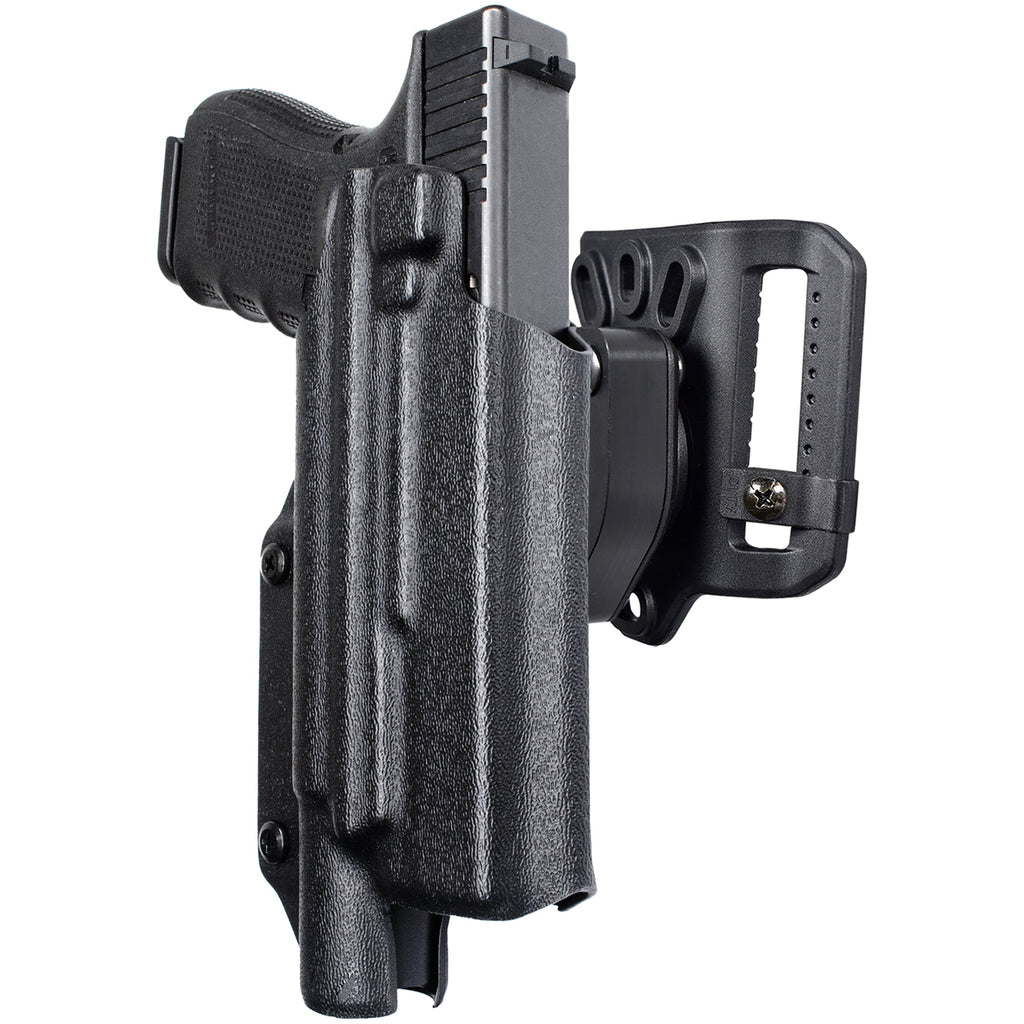 Glock 17, 22, 44, 45 w/ SureFire X300U-A Quick Release Belt Loop Holster by Black Scorpion Outdoor Gear