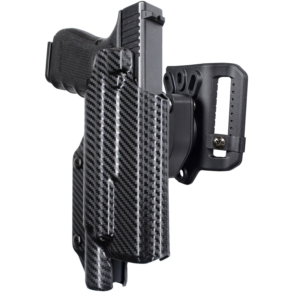 Glock 17, 22, 44, 45 w/ SureFire X300U-A Quick Release Belt Loop Holster by Black Scorpion Outdoor Gear – view 2