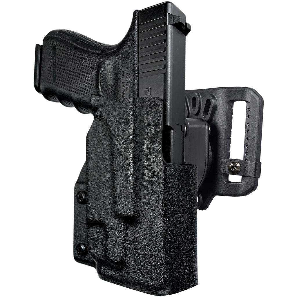 Glock 19, 19X, 23, 32 w/ Streamlight TLR-7A Quick Release Belt Loop Holster by Black Scorpion Outdoor Gear