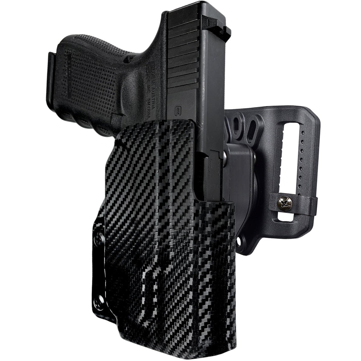 Glock 19, 19X, 23, 32 w/ Streamlight TLR-7A Quick Release Belt Loop Holster by Black Scorpion Outdoor Gear – view 2