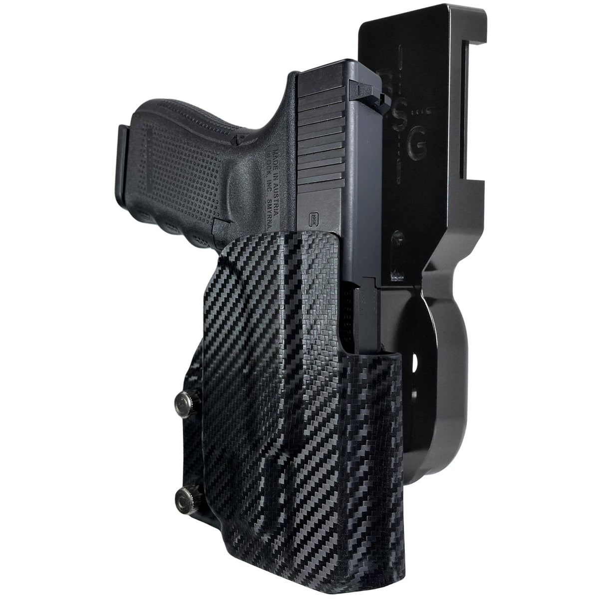 Glock 19, 23 (Gen 4) w/ Streamlight TLR-7A Pro Heavy Duty Competition Holster by Black Scorpion Outdoor Gear – view 2