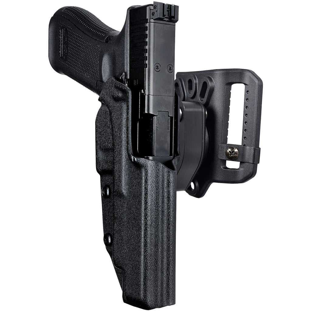 Glock 34, 35 w/ Align Tactical Thumb Rest Quick Release Belt Loop Holster by Black Scorpion Outdoor Gear