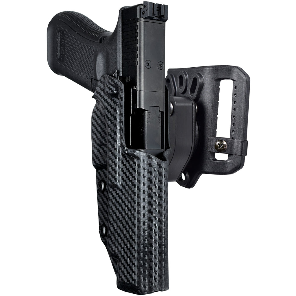 Glock 34, 35 w/ Align Tactical Thumb Rest Quick Release Belt Loop Holster by Black Scorpion Outdoor Gear – view 2