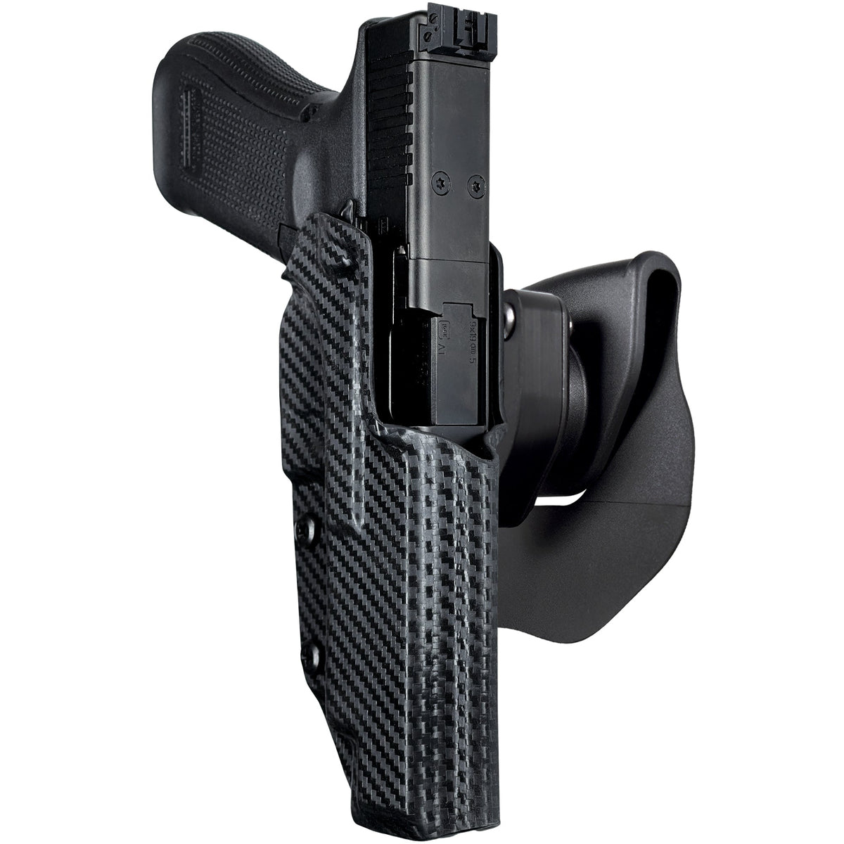 Glock 34, 35 OWB Quick Release Paddle Holster by Black Scorpion Outdoor Gear – view 2