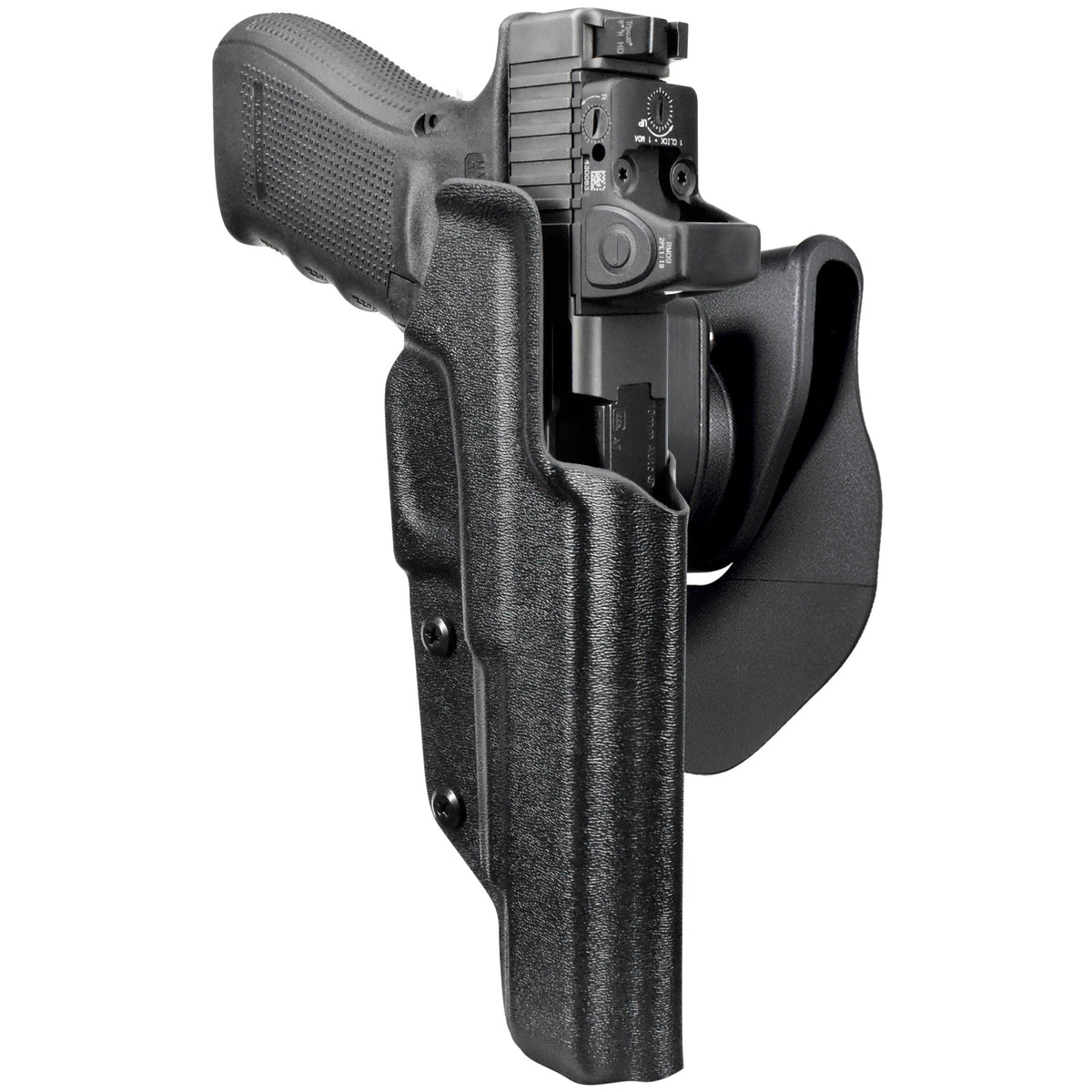 Glock 40 MOS Gen 4 OWB Quick Release Paddle Holster by Black Scorpion Outdoor Gear