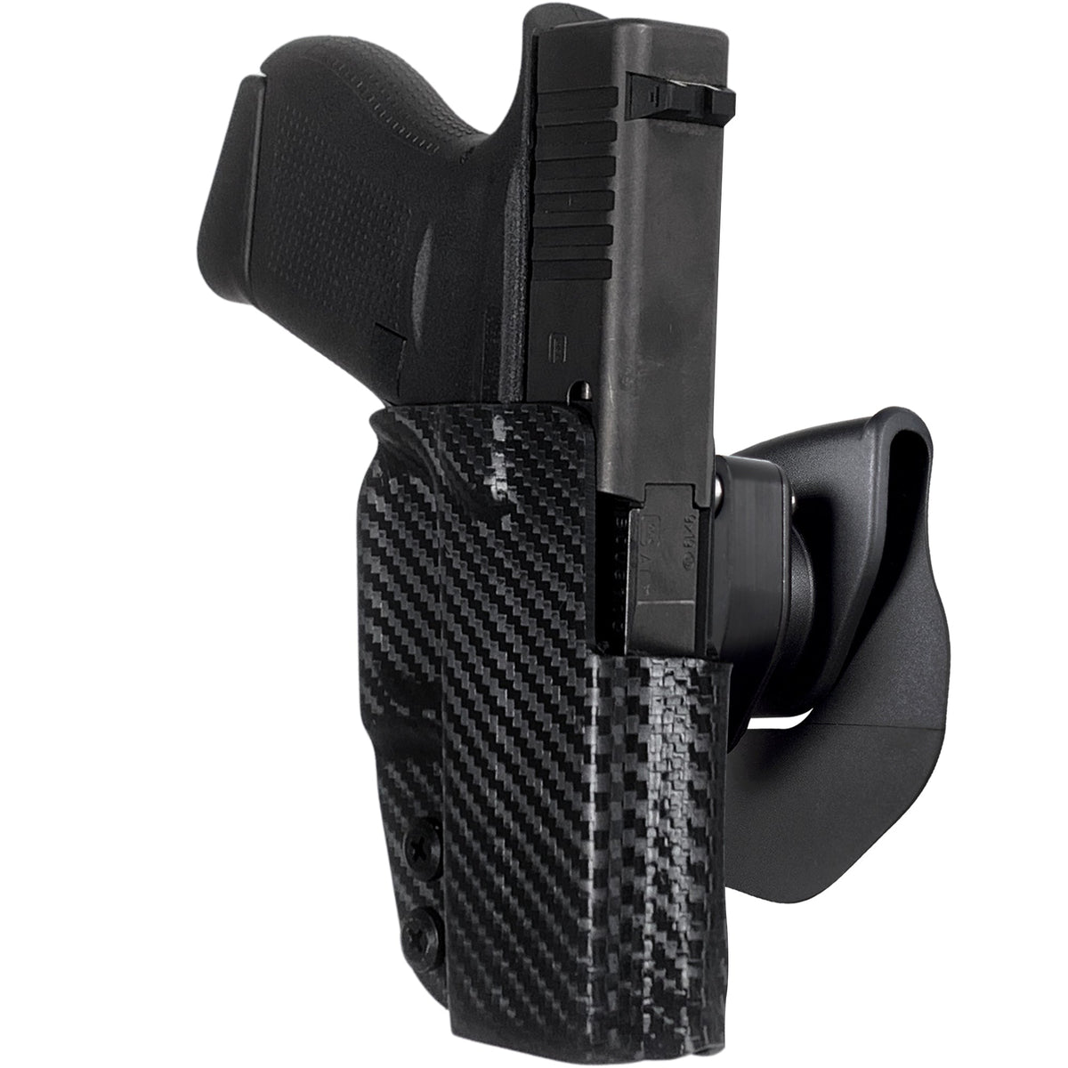 Glock 43, 43X OWB Quick Release Paddle Holster by Black Scorpion Outdoor Gear – view 2