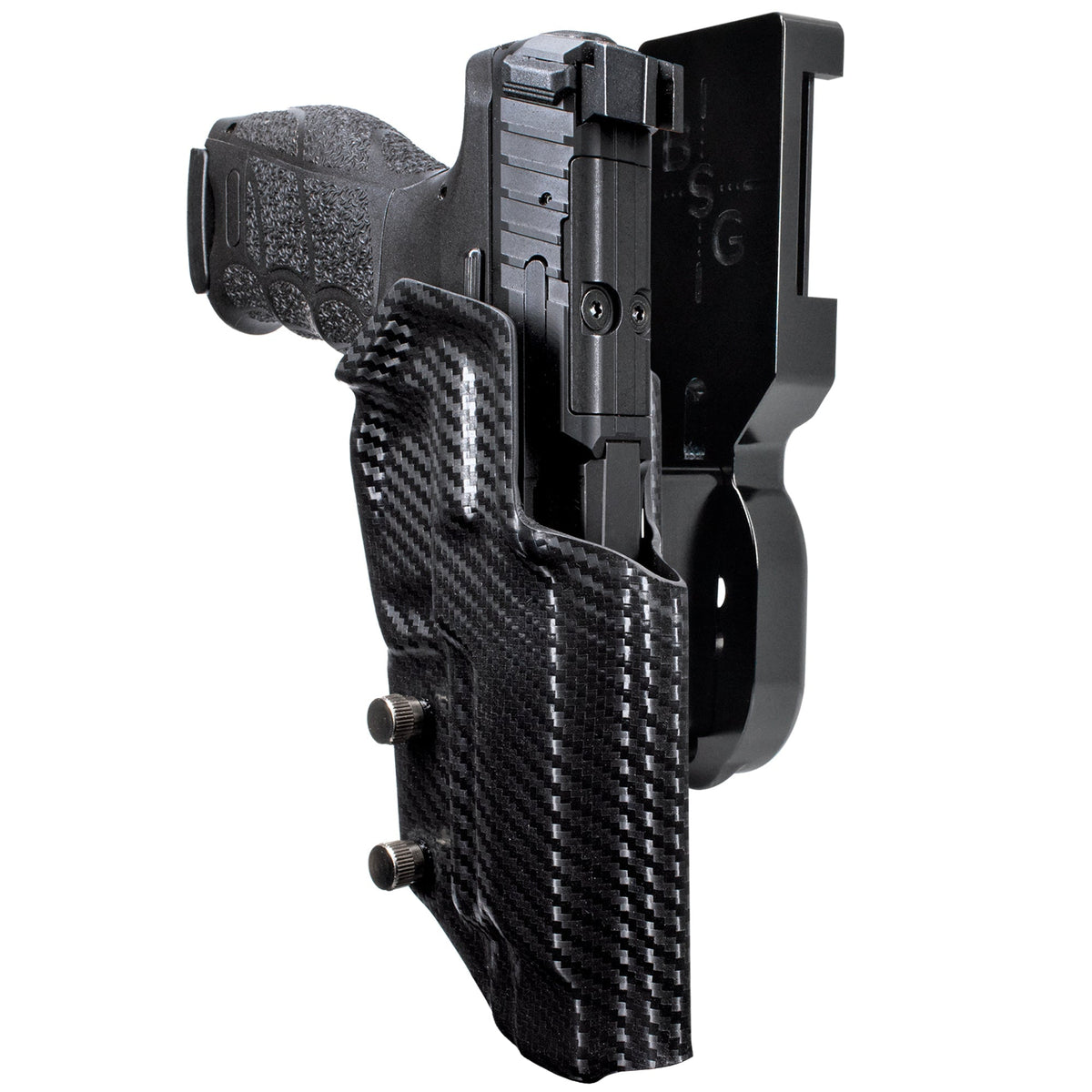 Heckler & Koch VP9L w/ Align Tactical Thumb Rest Pro Heavy Duty Competition Holster by Black Scorpion Outdoor Gear – view 2