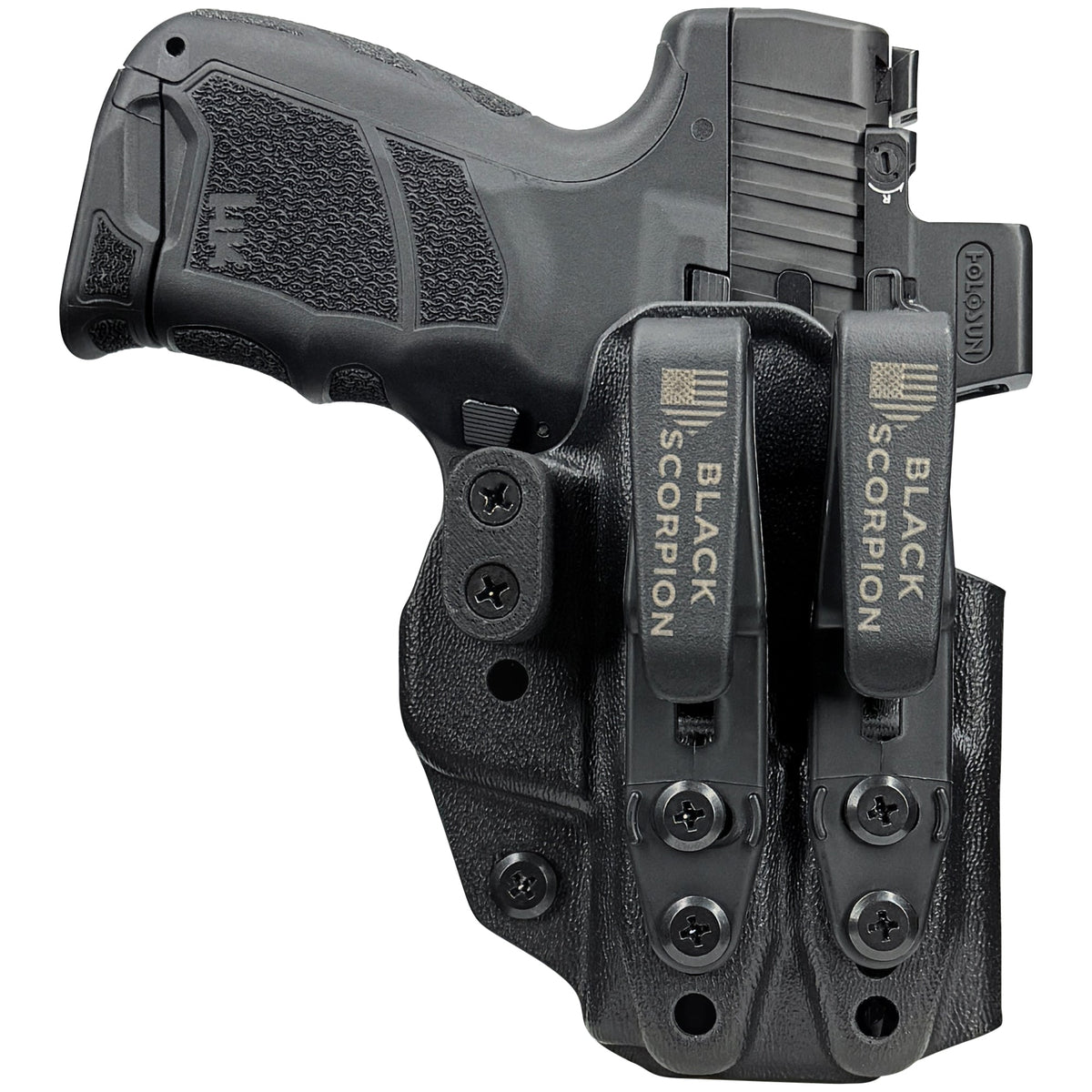 Heckler & Koch CC9 AIWB Dual Clip X Holster by Black Scorpion Outdoor Gear