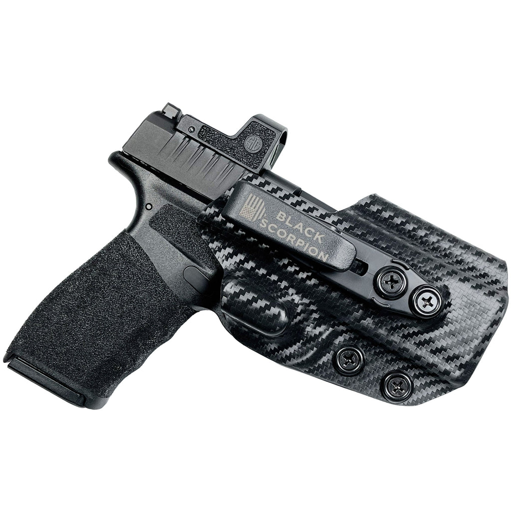 Springfield Hellcat Pro IWB Belt Wing Tuckable Holster by Black Scorpion Outdoor Gear
