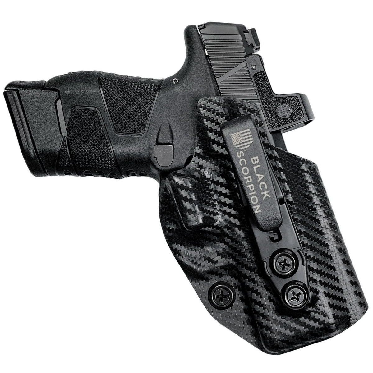 Mossberg MC2sc IWB Belt Wing Tuckable Holster by Black Scorpion Outdoor Gear – view 3
