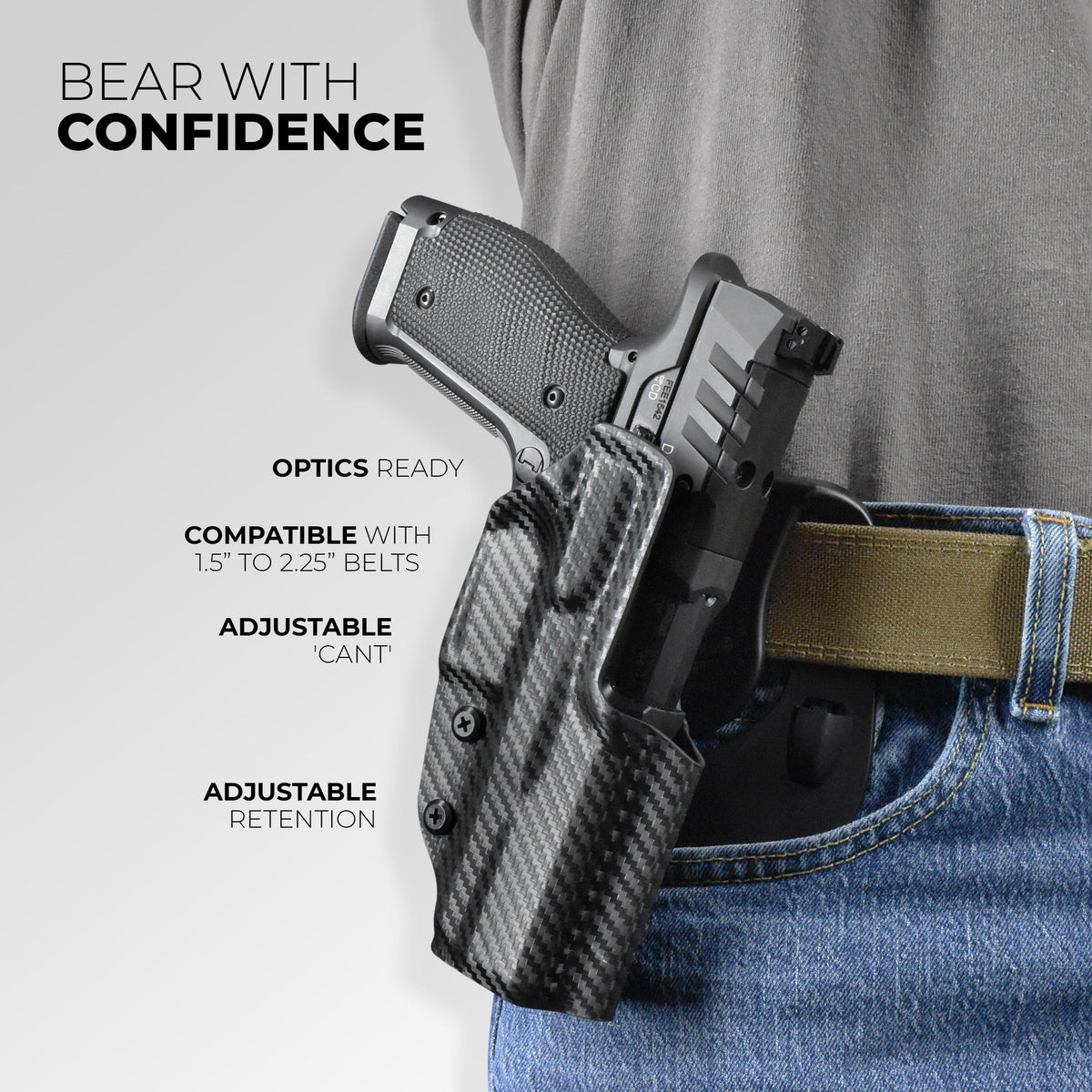 Taurus GX2 OWB Paddle Holster by Black Scorpion Outdoor Gear – view 3