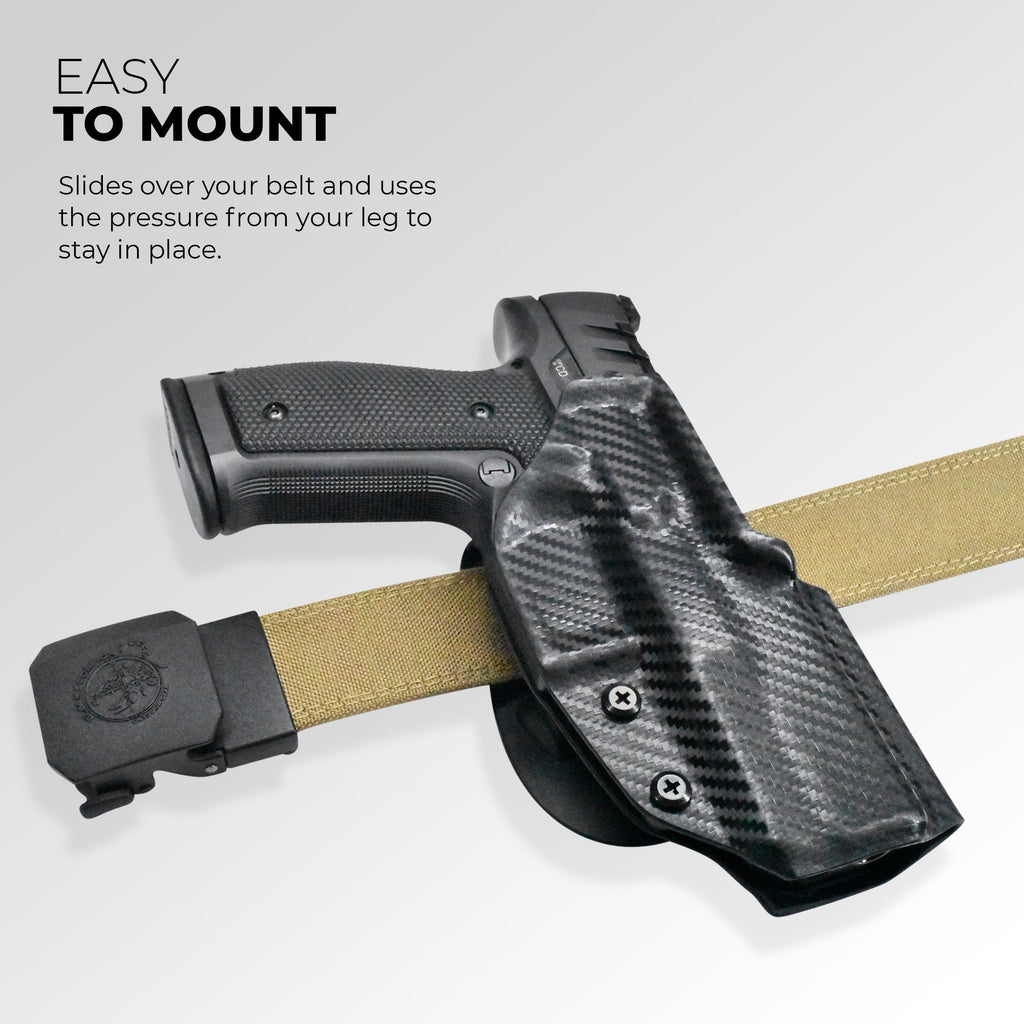Rost Martin RM1C w/ Streamlight TLR-7X OWB Paddle Holster by Black Scorpion Outdoor Gear – view 4