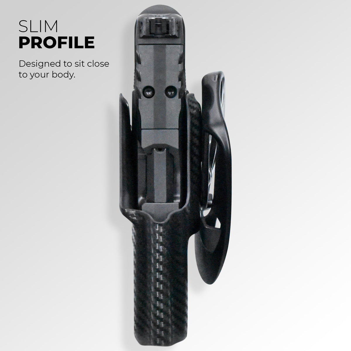 Smith & Wesson Bodyguard 2.0 OWB Paddle Holster by Black Scorpion Outdoor Gear – view 4