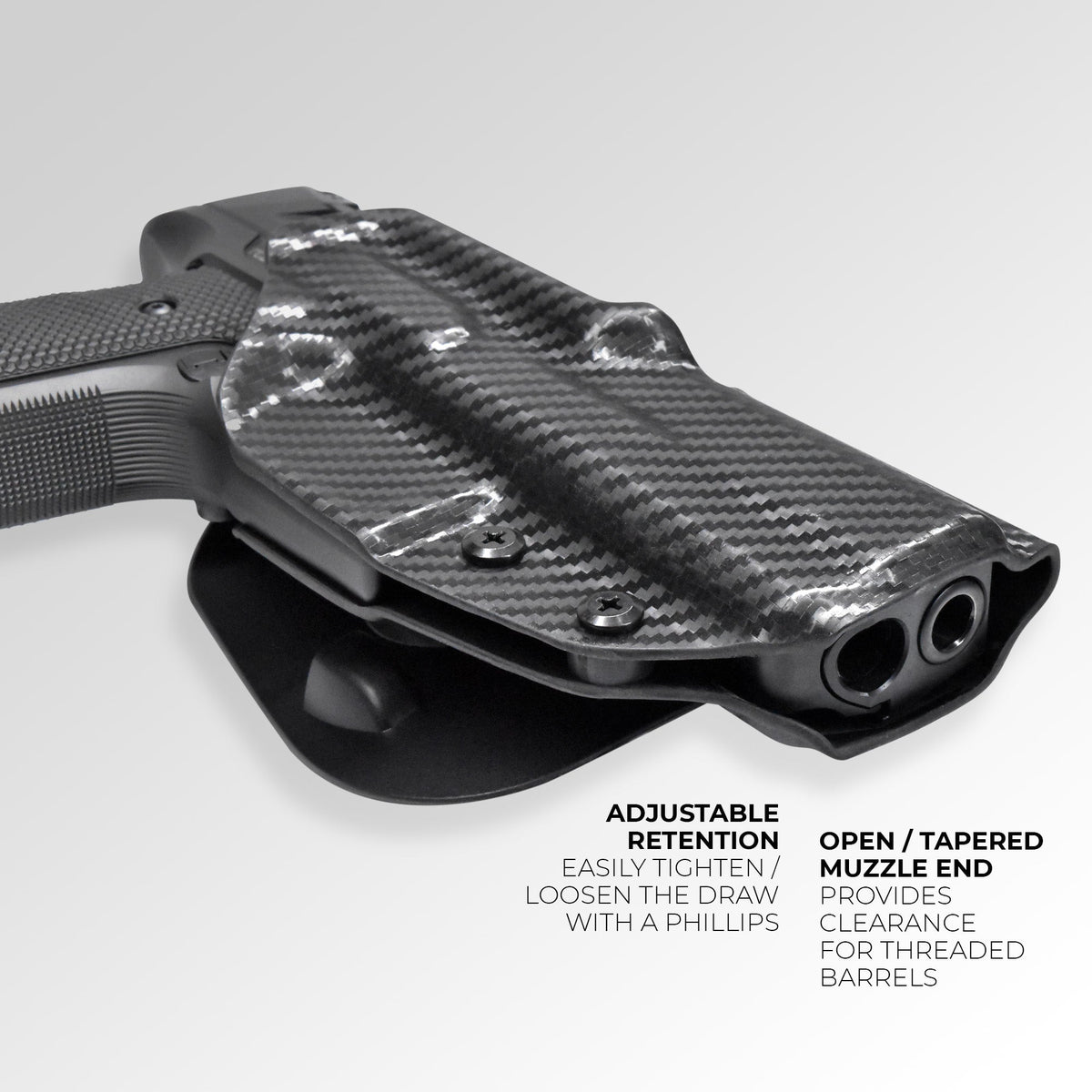 Springfield Armory Echelon 4.0C OWB Paddle Holster by Black Scorpion Outdoor Gear – view 8