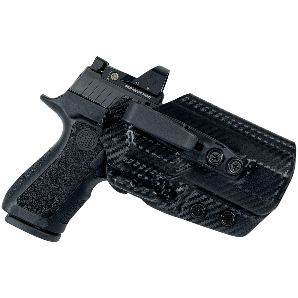Sig Sauer P320 Compact IWB Belt Wing Tuckable Holster by Black Scorpion Outdoor Gear
